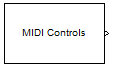 MIDI Controls block