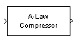 A-Law Compressor block
