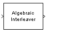 Algebraic Interleaver block