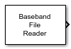 Baseband File Reader block