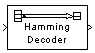 Hamming Decoder block