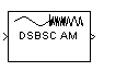 DSBSC AM Modulator Passband block