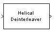 Helical Deinterleaver block