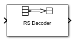 Integer-Output RS Decoder block
