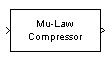 Mu-Law Compressor block