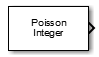 Poisson Integer Generator block