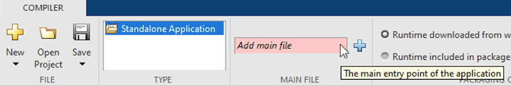 Add main file for the standalone application