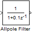 Allpole Filter block