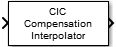 CIC Compensation Interpolator block