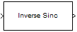 Inverse Sinc Filter block