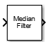 Median Filter block