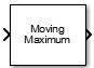 Moving Maximum block
