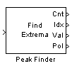 Peak Finder block
