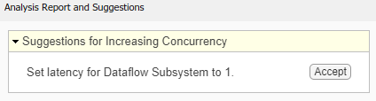 Suggested latency