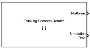 Tracking Scenario Reader block