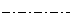 Line with alternating dashes and dots