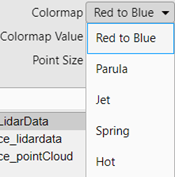 Colormap options