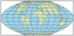 World map using McBryde-Thomas flat-polar parabolic projection