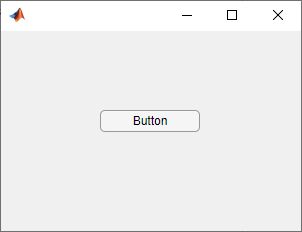 A UI figure window with a button component.