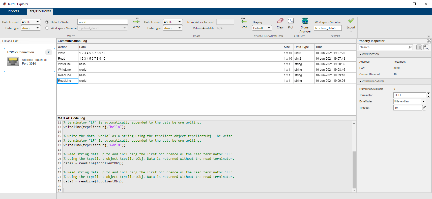 TCP/IP Explorer