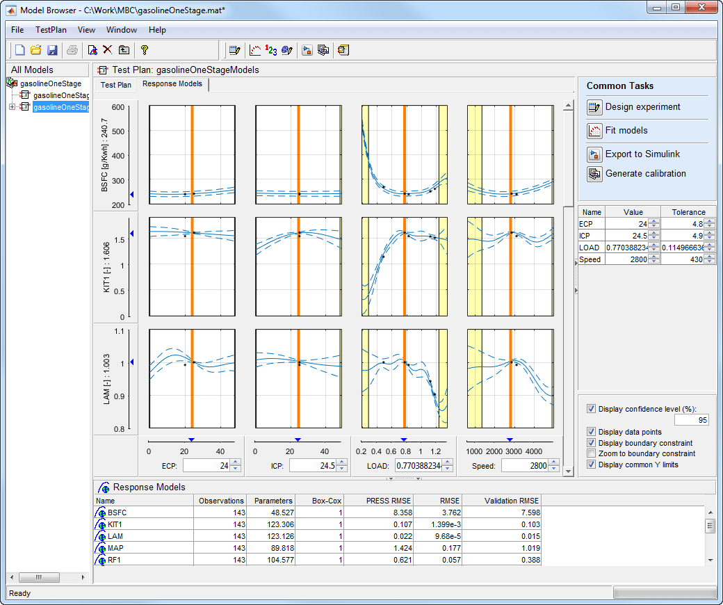 MBC Model Fitting app