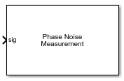 Phase Noise Measurement block