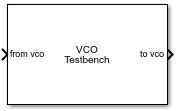 VCO Testbench block