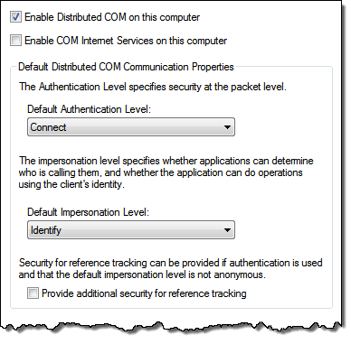 Default properties settings