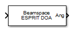 Beamspace ESPRIT DOA block