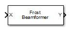 Frost Beamformer block