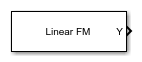 Linear FM Waveform block
