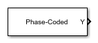 Phase Coded Waveform block