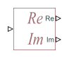 PS Harmonic Estimator (Real, Imaginary) block