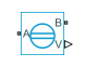 Volumetric Flow Rate Sensor (2P) block