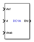 DC1A Excitation System block