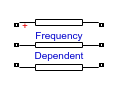 Distributed Parameters Line (Frequency-Dependent) block