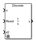 Integrator (Discrete or Continuous) block