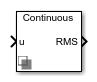 RMS Measurement block