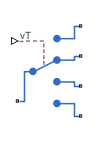 SPMT Switch block