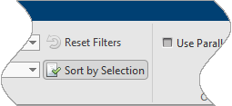 Sort by Selection button