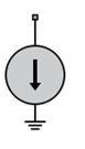 Continuous Wave block icon with Simulate noise is set to on and Source type is set to Ideal current.