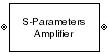 S-Parameters Amplifier block
