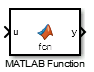 MATLAB Function block