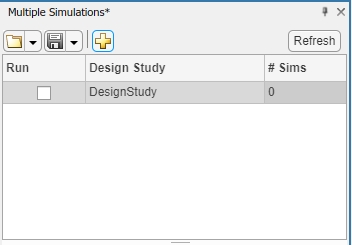 Design study section of the panel