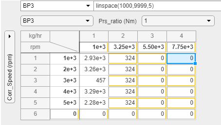 Lookup table viewer with right-most column removed.