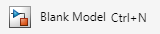 The Blank Model list item displays an image and text.