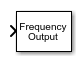 Frequency Output block