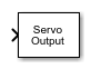 Servo Output block