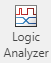 logic analyzer button