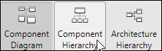 Component hierarchy button